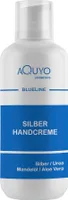 Blueline Silber Handcreme für sehr trockene, raue, rissige und entzündete Hände und Finger (500ml Spender) | Silbercreme zur Hautpflege bei Juckreiz oder Neurodermitis, Creme mit Microsilber, Aloe Vera & Urea | antibakterielle & anntimikrobielle Handpflege