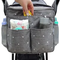 Wickeltaschen,Babywindeltasche,Babytasche, Kinderwagentasche,grau