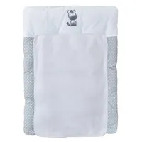 Baby-Delux Wickelauflage 50x70 inkl. abnehmbarer Frotteeauflage Zebra Wickelunterlage Wickelkommode, Wickeltisch Baumwolle waschbar