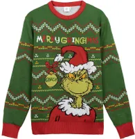 Grinch Merry Grinchmas Weihnachts-Pullover Uni  , Größe Damen:XS