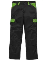 Everyday Workwear Bundhose - ED24/7 - Farbe: Black/Lime - Größe: 46