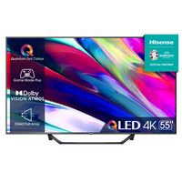 Hisense 55A7KQ Fernseher 139,7 cm (55') 4K Ultra HD Smart-TV WLAN Schwarz 330 cd/m²