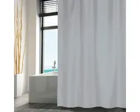 Duschvorhang MSV Textil 120 x 200 cm lightgrey