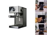 Solac Squissita Easy Graphite, Espressomaschine, 1,5 l, Kaffeepad, Gemahlener Kaffee, 1050 W, Graphit