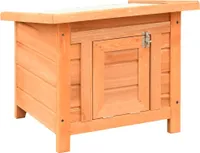vidaXL Katzenhaus 50x46x43,5 cm Kiefernholz & Tannenholz
