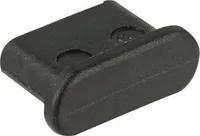 DELOCK protiprachový kryt zásuvky USB typu C bez rukojeti černý 10 ks