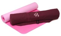 Yoga-Set Starter Edition - comfort (Yogamatte pro + Yogatasche OM) pink