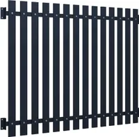 vidaXL Plotový panel antracitový 170,5x170 cm Práškově lakovaná ocel