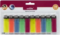Unilite Reibradfeuerzeuge 10er Blister