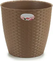 Kvetináč Stefanplast 10006829 hnedý plast