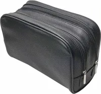 Kulturtasche /Kosmetiktasche in Schwarz