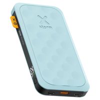 Xtorm Fuel Series 5 20W Powerbank, Klein und Stark, 10.000mAh, 2 x USB-C / 1 x USB-A, Flugzeugfest, Geeignet für Samsung und iPhone, Teal Blue