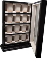 Uhrenvitrine Wand - Tischvitrine für 12 Uhren 2096