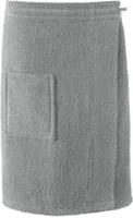 Funlike Kilt kurz S/M grau Baumwolle Frottee 400g/m² 60x152