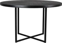 Esstisch CLASS Ø 120 cm Schwarz