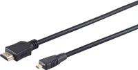 Vysokorychlostní kabel Micro HDMI s Ethernetem černý