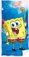 Carbotex SPONGEBOB SCHWAMMKOPF Strandtuch Badetuch Duschtuch 70x140cm PLATZHALTER