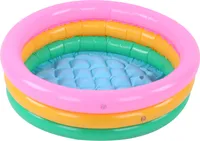 Rund Aufblasbar Schwimmen Wasser Pool Swimmingpool Planschbecken für Kinder