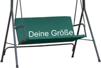 Personalisierter Ersatz-Sitzbezug, Jede Größe, Grün, Hollywoodschaukel, Sitzpolsterbezug, Schaukelsitzauflage [101]