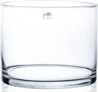 CYLI cylindrical vase - klar - 25x25x20cm - Glas