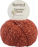 Rosários 4 Cânhamo Tweed 05 Red Strickgarn