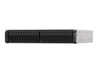 QNAP TS-h2490FU - NAS - Rack (2U) - EPYC - 7232P - Schwarz - Grau