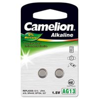 Batteries -zellen Knopf Camelion Alkalisch AG0/AG13 1.5V 