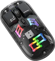 INF Bezdrátová myš - 2,4G + Bluetooth - Černá