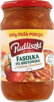 Pudliszki Fasolka Po Bretońsku Z Kiełbasą I Boczkiem 600 G