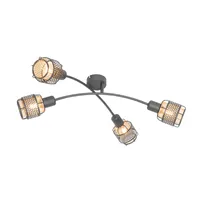 Qazqa Deckenleuchte Johanna – Design-Leuchte Weiß, Ø 30 Cm, Für E27 LED, Dimmbar, Für Wohnzimmer & Schlafzimmer
