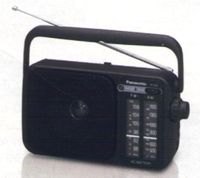 Panasonic RF-2400EG9-K, Tragbar, Analog, 87,5 - 108 MHz, 520 - 1610 kHz, Schwarz, Drehregler