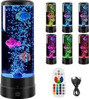 LED Schreibtischlampe LED Dekolicht,Lavalampe mit 7 Farbwechsel für Zuhause,LED Tischleuchte