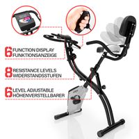 Smartphone APP 120kg Heimtrainer klappbar​ Trimmrad Fitnessbike​ Hometrainer m 
