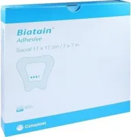 Biatain Schaumverband Sakrum 17x17 cm 5 St