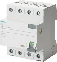 Siemens RCD 4-biegunowy 40 A 400 V 5SV3344-6KL (5SV3344-6KL)