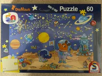 Puzzle - Die Maus - im Weltall - 60 Teile | ab 5+ | NEU