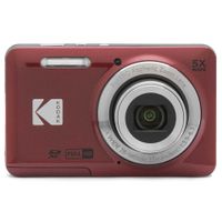 Kodak Pixpro FZ55 rot Kompaktkamera 2,7-Zoll-LCD 16 MP CMOS Full HD-Videos