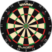 Winmau Blade 6 Carbon Triple Core Black Terč