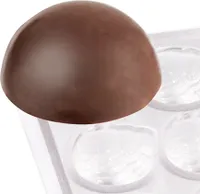 Pralinenform, Schockoladenform,Kunststoff, verschiedene Ausführung wählbar : Kugel 20 mm Variante: Kugel 20 mm