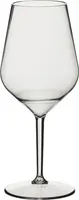 Sklenice na víno plastová 470 ml, transparentní