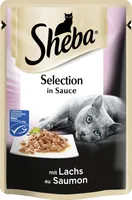 Sheba Selection in Sauce mit Lachs Portionsbeutel Nachhaltig 85g