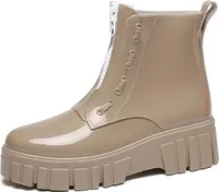Wasserdichte Gummistiefel für Damen, 36, khaki