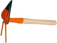 Herzförmige Hacke mit Stacheln, mit Stiel 30 cm, ENPRO