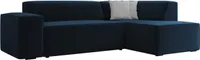 MIRJAN24 Ecksofa Lordin, Polsterecke, L-Form Sofa, Polstergarnitur, Eckcouch vom Hersteller (Kronos 09 + Paros 5, Seite: Rechts)