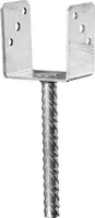Pfostenträger 71mm, U-Form Gabelweite: 71mm