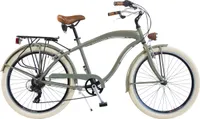 Via Veneto by Canellini Fahrrad Cruiser Mann Aluminium - Grun Matt