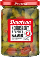 Dawtona-Gurken mit Habanero-Paprika 520 G