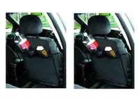 EDUPLAY Rücksitzorganizer, Auto Rücksitzschoner Rückenlehnenschutz