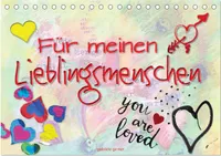 Für meinen Lieblingsmenschen (Tischkalender 2025 DIN A5 quer), CALVENDO Monatskalender