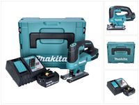 Makita DJV 184 RT1J Akku Pendelhub Stichsäge 18 V Brushless + 1x Akku 5,0 Ah + Ladegerät + Makpac